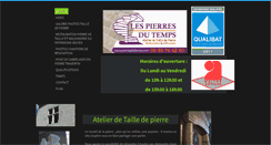 Desktop Screenshot of pierresdutemps.com